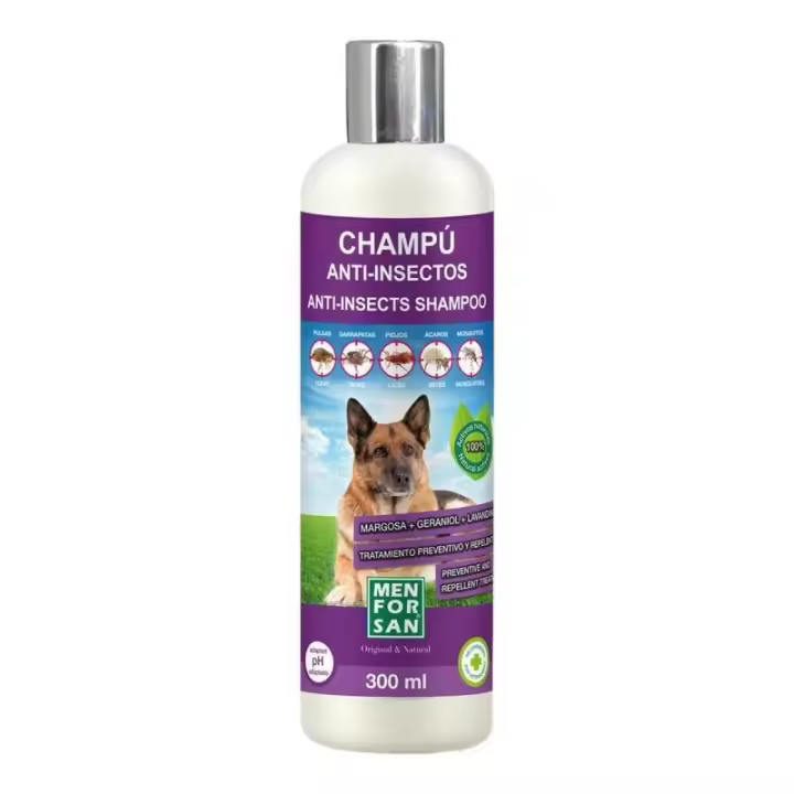 Champú para mascotas Menforsan 300 ml Repelente de insectos Perro - 1