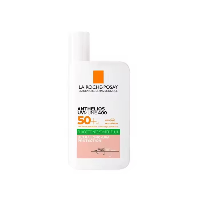 Protector Solar L´OREAL Anthelios Control de Aceite SPF 50+ UVMUNE 400 con Color 50ml - 1