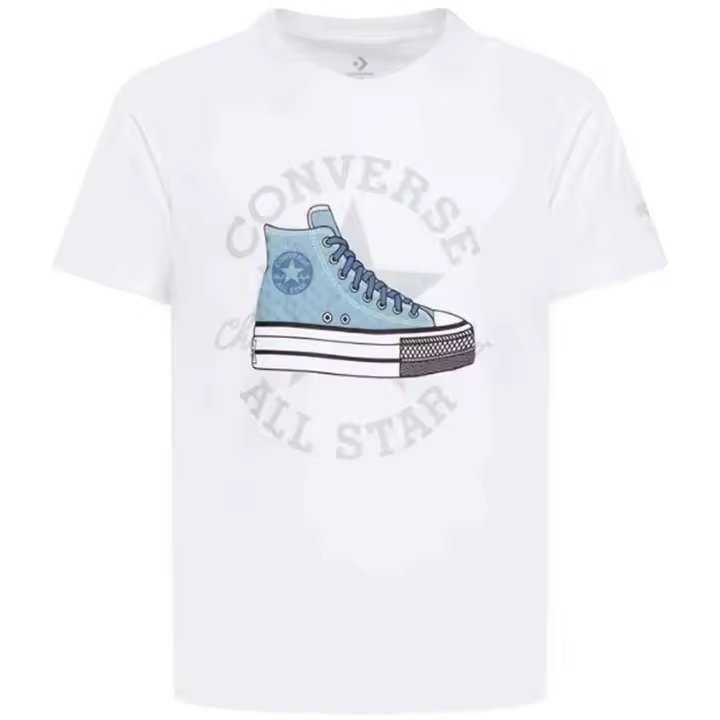 Textil Sportswear marca Converse modelo 4Cg818-001 para junior en color blanco - 1