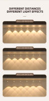 Luz LED Recargable USB Con Sensor De Movimiento Para Iluminación De Armarios Y Cocinas Blanco/ Negro Tamaños 20CM/30CM/40CM/50CM - details 7