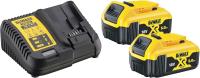 DeWalt DCB115P2-QW Kit Pack 2 Baterías de Carril XR 18 V Li-Ion 5 A.H, 220 V, Negro/Amarillo - details 4