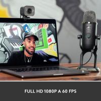 Logitech StreamCam, Cámara Web con USB-C para Streaming de Vídeo y Creación de Contenido, Vídeo Vertical Full HD 1080p a 60 fps, Versatilidad de Montaje, para YouTube, Gaming Twitch, PC/Mac, Negro - details 10
