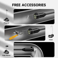 Cámara De Endoscopio WiFi Con Autoenfoque 5.0MP Para iPhone Y Android HD1944P Cámara De Inspección Industrial Impermeable Sin Cable - details 12