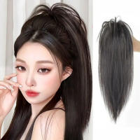 Extensiones De Cabello Sintético Corto Rizado Clip Para Moño Media Cabeza WIGSIN Para Mujeres Y Niñas Dulces Y Modernas - details 3