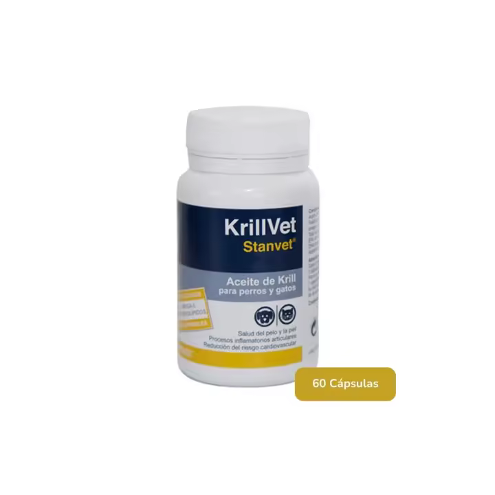 STANGEST - Krillvet - Alimento Complementario Condroprotector para la Salud Articular en Perros y Gatos - 1