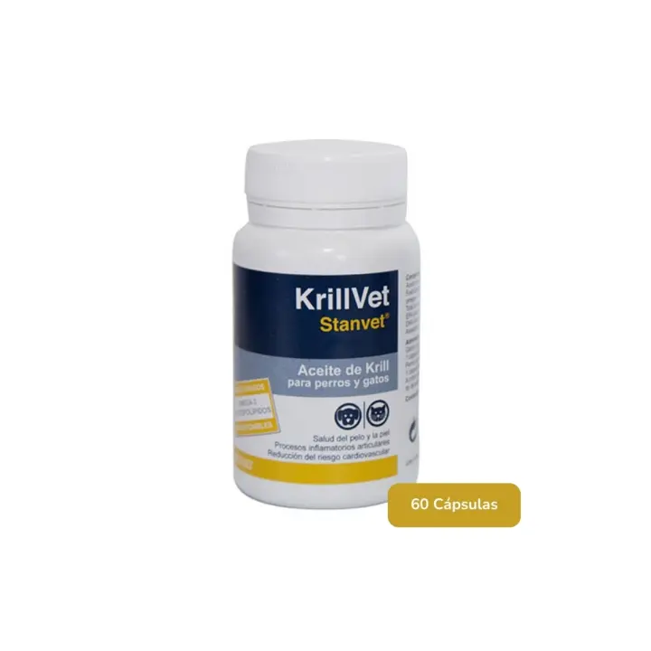 STANGEST - Krillvet - Alimento Complementario Condroprotector para la Salud Articular en Perros y Gatos - 1