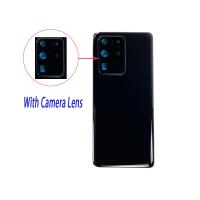 Cubierta De Batería Para Samsung Galaxy S20 Ultra Panel De Aluminio Puerta Trasera Casco Camara Lente Reemplazo Color Negro Blanco Azul - details 0