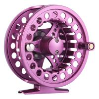 Carrete De Pesca Al Fly Sougayilang CNC Machined Aluminio Cuerpo Acero Inoxidable Eje Principal Knob Antideslizante 5/6 Pesca - details 36