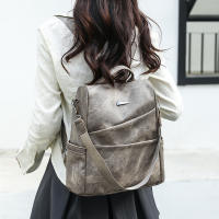 Mochila para mujer, nuevo estilo, moderna, versátil, antirrobo, de PU, de gran capacidad, de alta gama - details 12