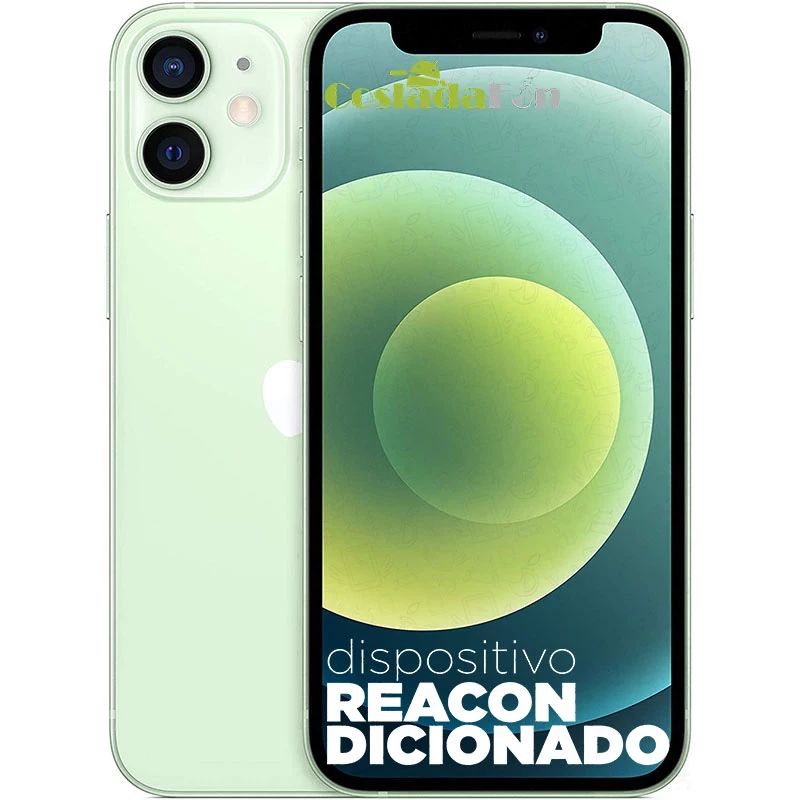 Apple Iphone 12 MIni 128Gb Green (Verde) REACONDICIONADO Estado A. 2 años de garantía