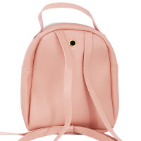 Mochila De Moda Para Mujer Mini Soft Touch Multifuncional Pequeña Bolso De Hombro Para Damas Y Niñas Color Negro - details 10