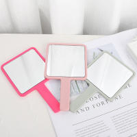 Espejo De Maquillaje Portátil De Vidrio Y Plástico Con Mango Cuadrado Espejo De Vanidad Para Uso Doméstico Y Decoración - details 2