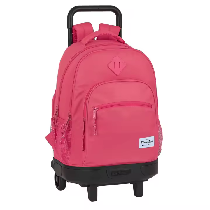 Mochila Grande Con Ruedas Compact Ext Blackfit8 Fresa (Safta 642051918) - 1