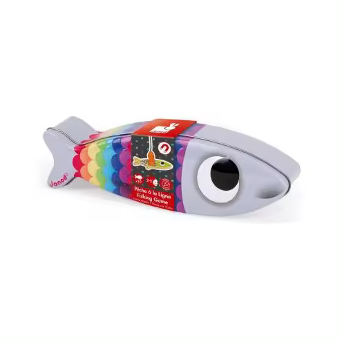 Juego de pesca infantil con caña sardina - Janod J08209 JU08209 JANOD - 1