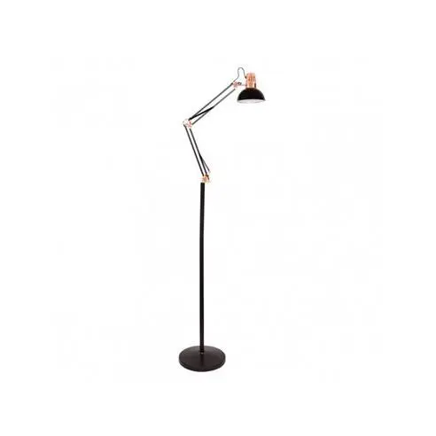 FABRILAMP Flexo de Pie Articulable Rutilo Negro/Cobre 180x28x28 Cm - Iluminación Ajustable - 1