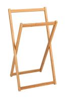 Toallero plegable Bambusa, ahorra espacio, ideal para guardar toallas y ropa, 44,5 x 82 x 40 cm - details 2