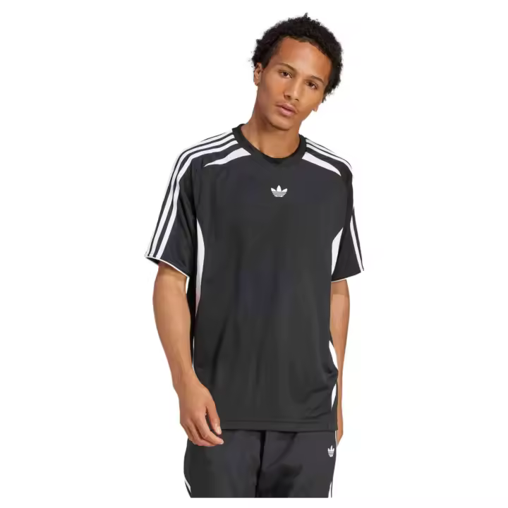 Camiseta de Manga Corta Adidas Adicolor Teamgeist para hombre en color negro - 1