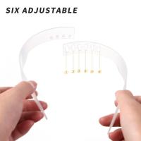 Kit De Fijación De Cuello Ajustable Para Camisas Soporte De Collar De Sostén De T-Shirt Accesorio De Ropa Para Hombres Y Mujeres Material De Poliéster Y Plástico - details 13