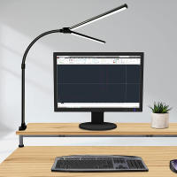 Lámpara De Escritorio LED Doble Cabeza 24W Con Control Remoto Y 5 Niveles De Brillo 5 Modos De Iluminación JGT Moderna Para EU/US/UK - details 16