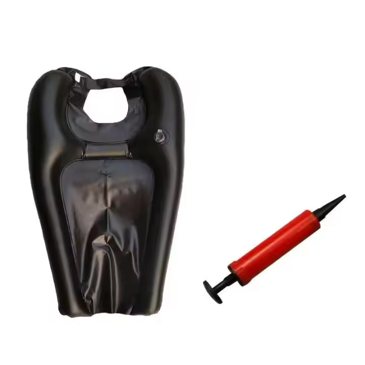 Basin Inflatable Portátil Para Baño De Ancianos Con Soporte De Cuello Plegable Y Ventosas Comodidad Y Seguridad En El Baño - 1