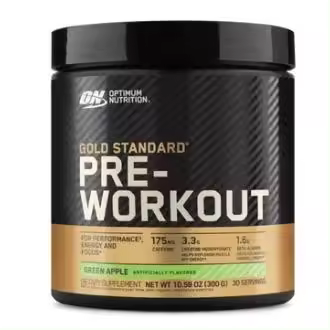 ON GOLD STANDARD PRE WORKOUT 300G GREEN APPLE - 1