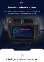 Junsun Android 13 inalámbrico CarPlay Android Auto Radio para Honda Civic 1996-2001  coche Multimedia navegación GPS autorradio - details 12