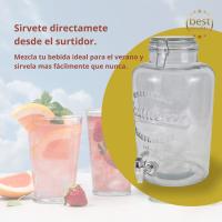 A&M MARBELLA Tarro de Plástico con Grifo de 8L para Bebidas Frías y Calientes - details 2