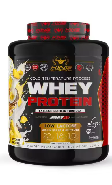 King Nutrition 100% Whey Protein 2kg mejora tu rendimiento y aumenta la masa muscular* - 1