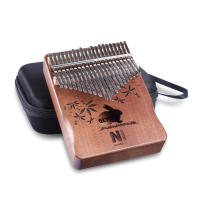 Estuche Portátil Para Kalimba De 21 Teclas Negro a Prueba De Golpes Y Agua Con Almacenamiento Para Órgano De Túmulo Accesorios - details 5