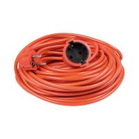X-Cable Alargador Eléctrico Exterior 5m, 10m, 15m, 20m, 25m y 30m, Prolongador De Corriente, Extensión Eléctrica Color Naranja, Ideal Para Jardín, Construcción, Industria, Talleres, Espacios Interiores - details 0