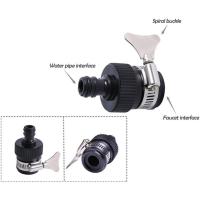 Adaptador De Grifo Universal Conector De Agua Para Jardín Y Riego 16mm Unión Rápida De Goma Duradera Para Lavado De Coche Y Suministro De Agua - details 3
