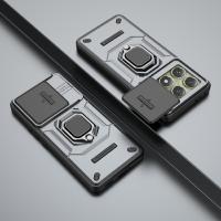 Funda De Teléfono Metálica Rotativa 360° Con Anillo Y Soporte Para Lente Protección De Pantalla Compatible Con Xiaomi 14T 13T pro Redmi Note 14C 14 12 13 13C pro - details 20