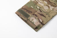 Camisa Táctica De Camuflaje Para Hombres Con Cuello En V De 1/4 De Zapata Manga Larga Uniforme De Combate Airsoft Transpirable Ligera De Secado Rápido Material Coton-Poliéster - details 13