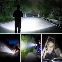 Linterna Táctica Recargable Super Potente LED XHP120 Con Batería 18650 Integrada Lámpara De Camping Luz Torcha De Alta Potencia - details 6