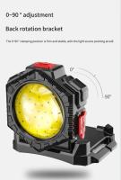 Linterna Frontal Portátil Recargable Por USB Tipo-C Luz De Emergencia Para Exterior Trabajo Nocturno Advertencia Roja - details 7