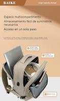 Mochila de Viaje Equipaje de Cabina de Aerolínea Bolsa de Cabina de Aerolínea 43x30x20 para Ryanair, EasyJet Equipaje de Mano Mochila de Senderismo de Avión de Cabina Multifuncional - details 1