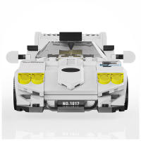 Juego De Construcción De 332 Piezas Coche Deportivo Modelo De Bloques De Construcción Educativo Decoración De Escritorio Regalo De Navidad O Cumpleaños Para Niños Mayores De 6 Años - details 6