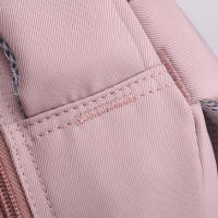 Mochila De Color Sólido Con Manija De Malla Y Correa Curvada De Alta Capacidad Para Viajes Cierre De Cremallera Capa Interna De Nylon Para Hombres Y Mujeres - details 30