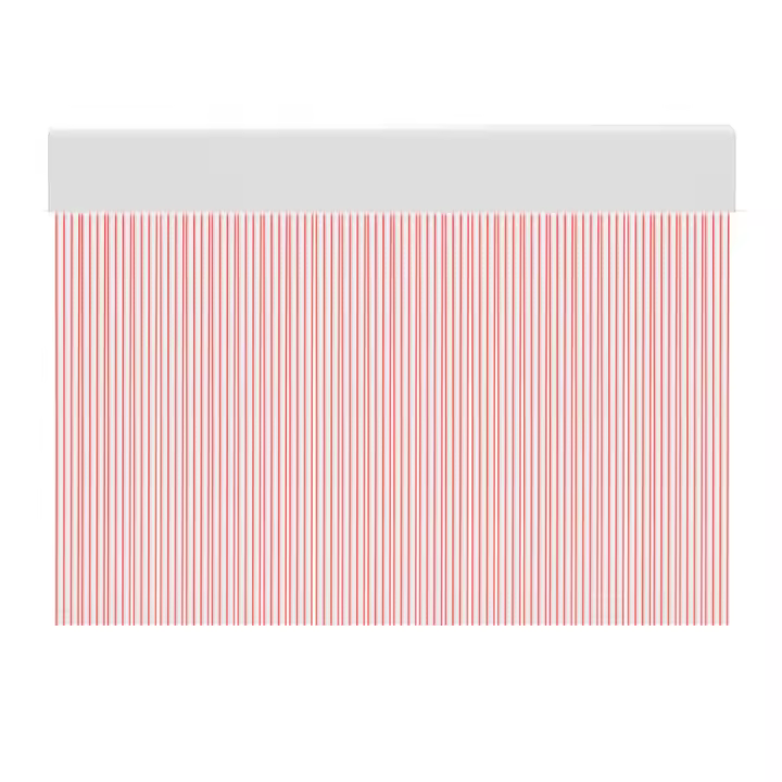 X-Cortina Tiras PVC Para Puerta Exterior o Interior, Cortina Para Puerta Exterior Anti Insectos Mosquitos,12 Colores 90x210cm - 1