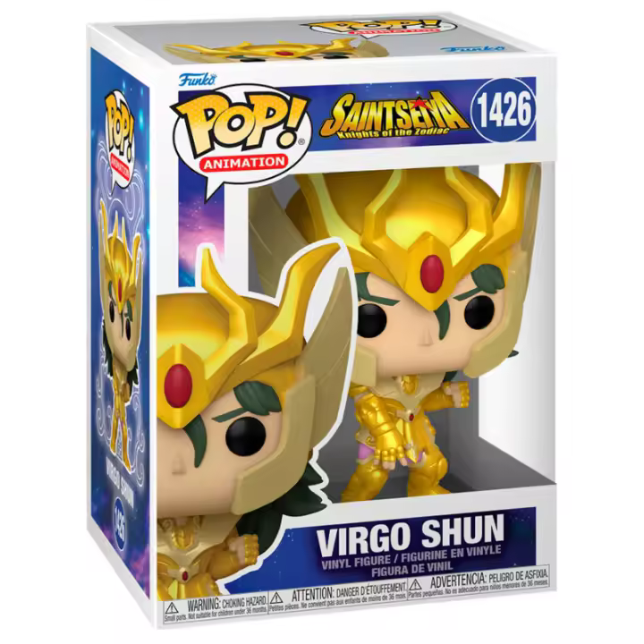 Figura Pop Saint Seiya Knights Of The Zodiac Virgo Shun-Figura de Vinilo Coleccionable - Idea de Regalo- Mercancia Oficial - Juguetes para Niños y Adultos - Movies Fans - Muñeco para Coleccionistas y Exposición - 1