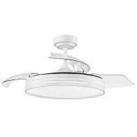 Ventilador fabrilamp motor Dc 48w modelo Micenas Blanco 3aspas de 91cm 6vel 4800lm 3000-4500-6000k Remoto+Reg.intensidad+memoria+temporiz 25 - details 7
