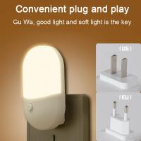 Luz Nocturna LED Mini Con Interruptor De Encendido Automático Protección Para Los Ojos Ideal Para Dormitorio Y Cocina - details 7
