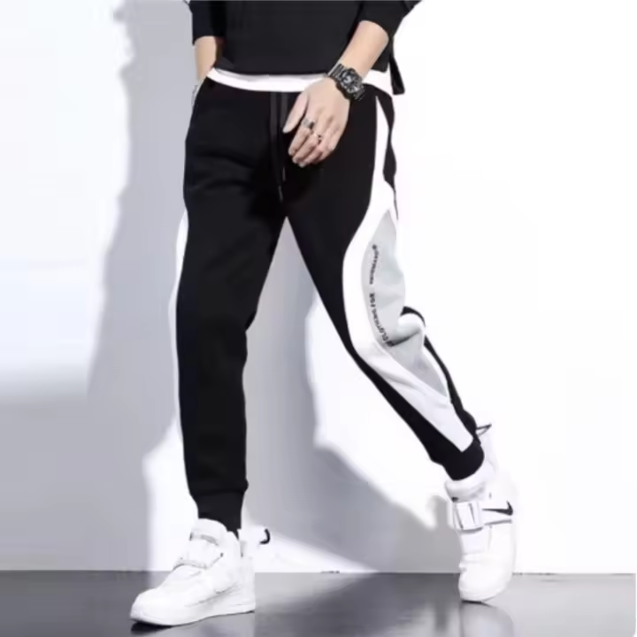 Pantalones Deportivos Para Hombre Primavera Otoño Con Estampado Ajuste Largo Para Correr Y Entrenar Pantalones Casuales Moda - 1