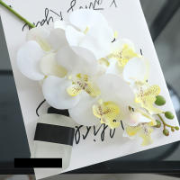 1PC Orquídea De Mariposa De Simulación Decoración De Hogar Lujo Arreglo Floral Para Boda Y Fiestas Interior - details 8