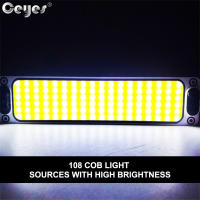 Luz De Interior Para Coche Ceyes Universal 12V-24V 12W Luz LED Panel 108SMD COB Lectura Impermeable Bombilla Lámpara Para Camión - details 2