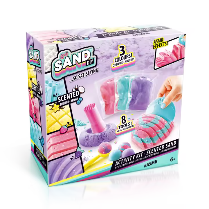Kit de Actividades de Arena Perfumada - Activity Kit Scented Sand - So Sand - Canal Toys - SDD042 - 1