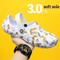 Zapatos De Moda Para Hombre Talla 47 Sandalias De Playa Casuales Con Agujeros Antideslizantes EVA Para Occasión Casual - details 1