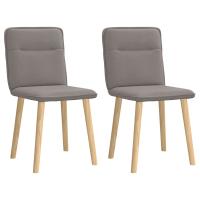 vidaXL Sillas de comedor 2 unidades en color Lino/Crema/Verde oscuro y más | cómodas modernas ergonómicas para comedor cocina salón hogar - details 10