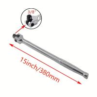 Llave De Impacto Pesada De 3/8 Pulgada Para Uso Con Tornillos Y Tuercas Resistentes Longitud De 15 Pulgadas/380 Mm - details 0
