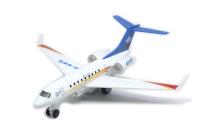 Modelo De Avión De Negocios Gulfstream G650 De Aleación 25.5CM Con Base De Exhibición Y Tres Luces ARJ21 Regalo Para Niños Juguetes De Metal Diecast Sin Batería - details 4